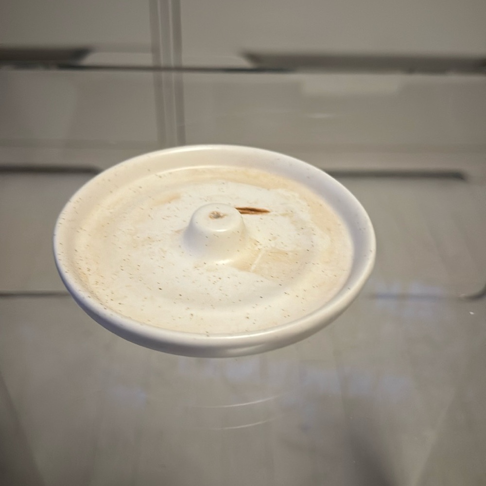 Round incence holder